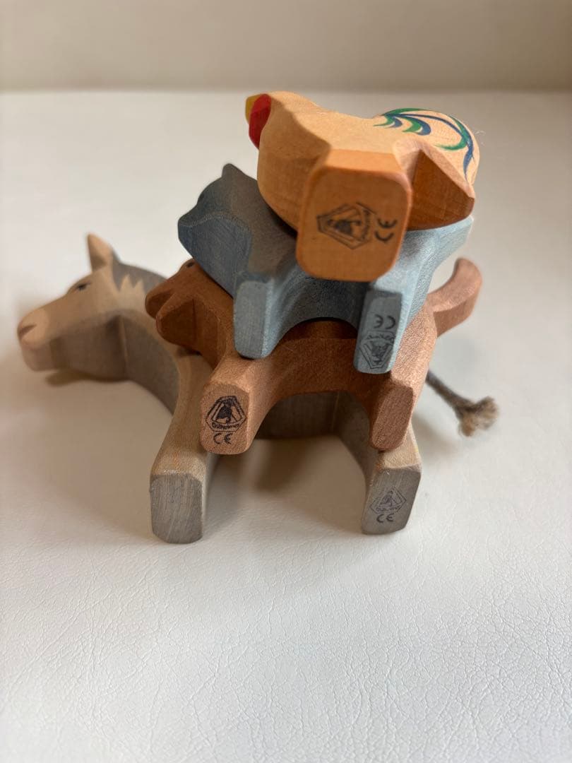 オストハイマー　ブレーメンの音楽隊　木製おもちゃ