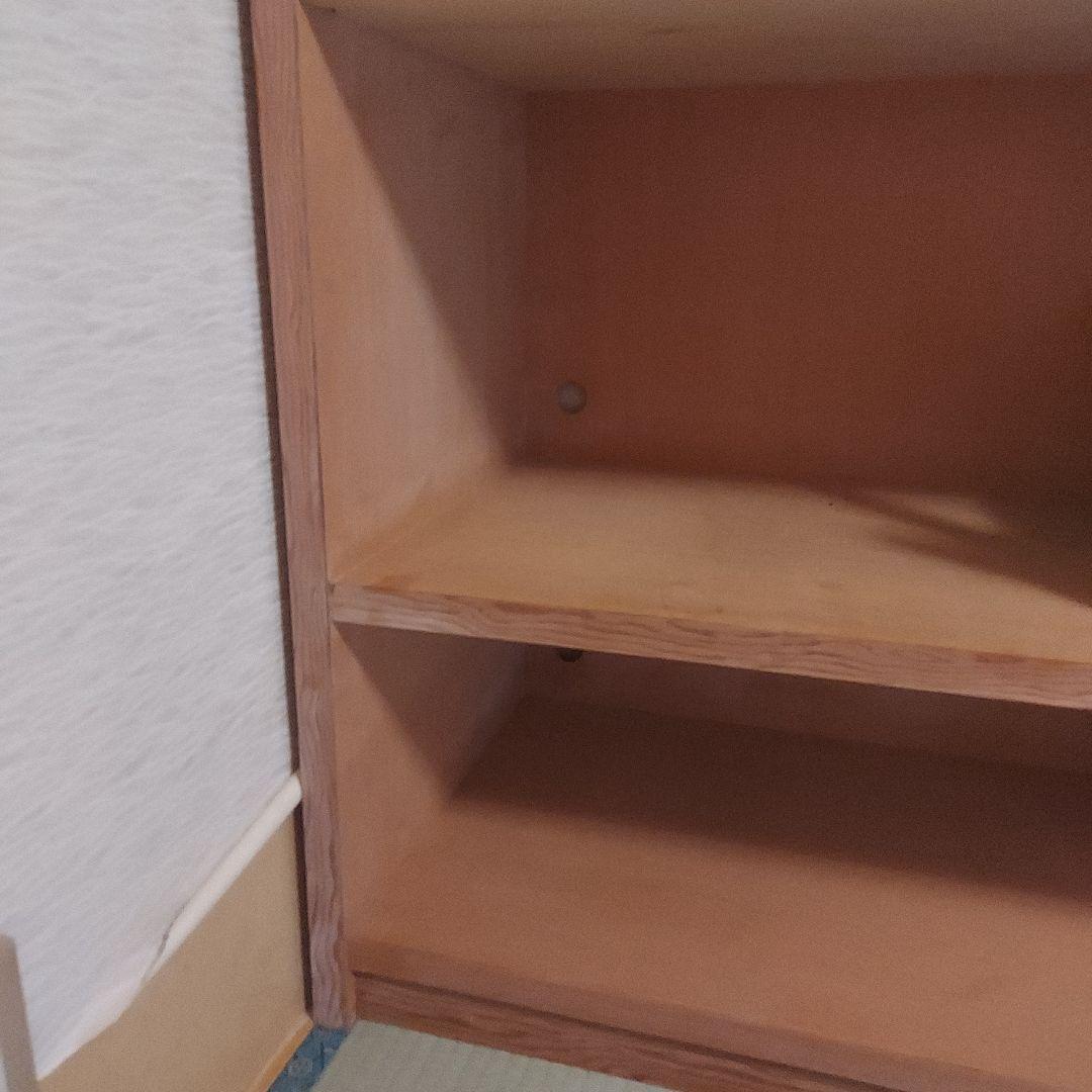 Aymitページ「高級木のオーダーメイド仕立てのスライド式棚」