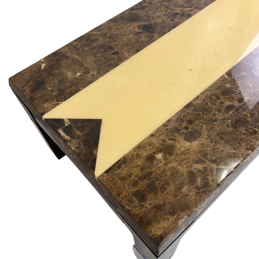 高級 大理石 センターテーブル ローテーブル