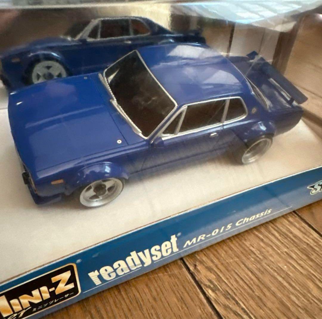 ミニッツ 京商 シャコタンブギ ジュンちゃんのハコスカ（青） レディ