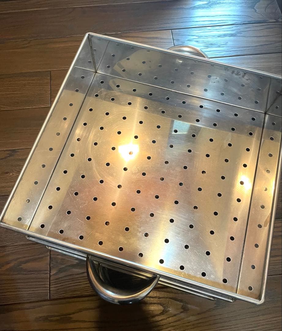 業務用角蒸し器3段　39cm×39cm