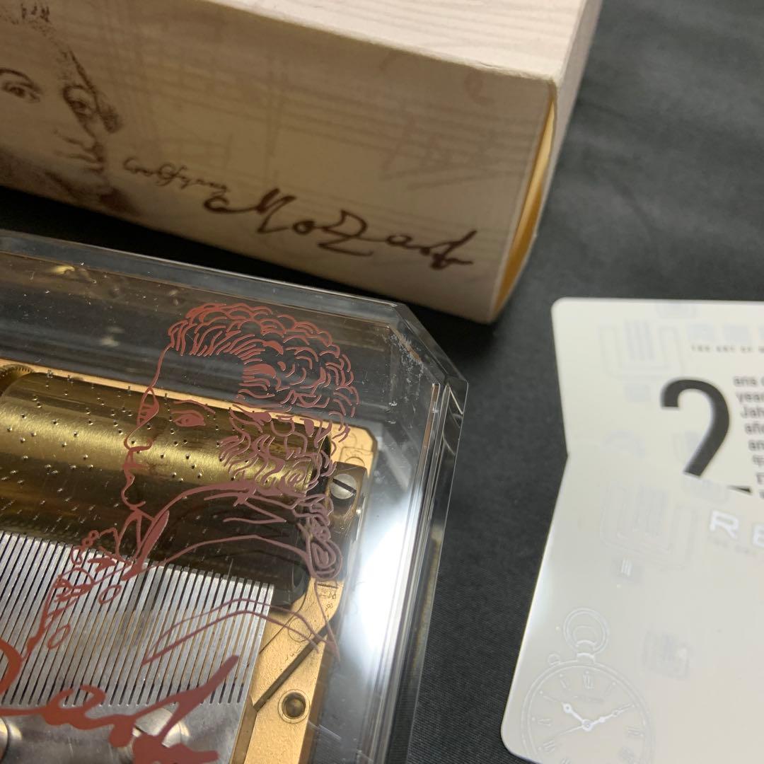 REUGE オルゴール 36弁 アクリルケース mozart - メルカリ
