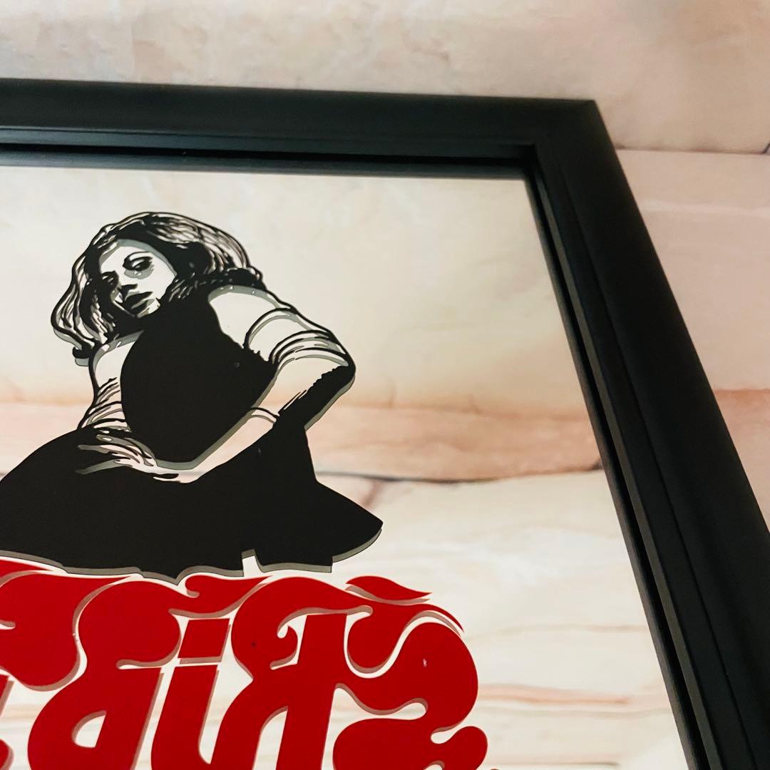 ヒステリックグラマー エックスガール コラボ 鏡 ミラー インテリア 壁掛け