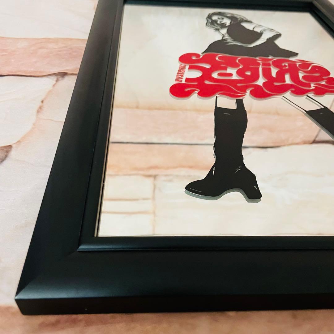 ヒステリックグラマー エックスガール コラボ 鏡 ミラー インテリア 壁掛け