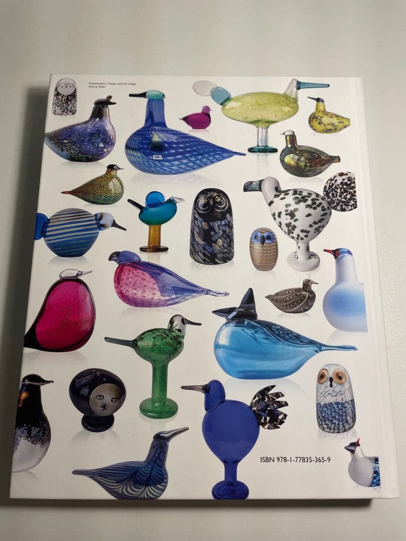 イッタラ バード 本 作品集 Glass Birds OIVA scope