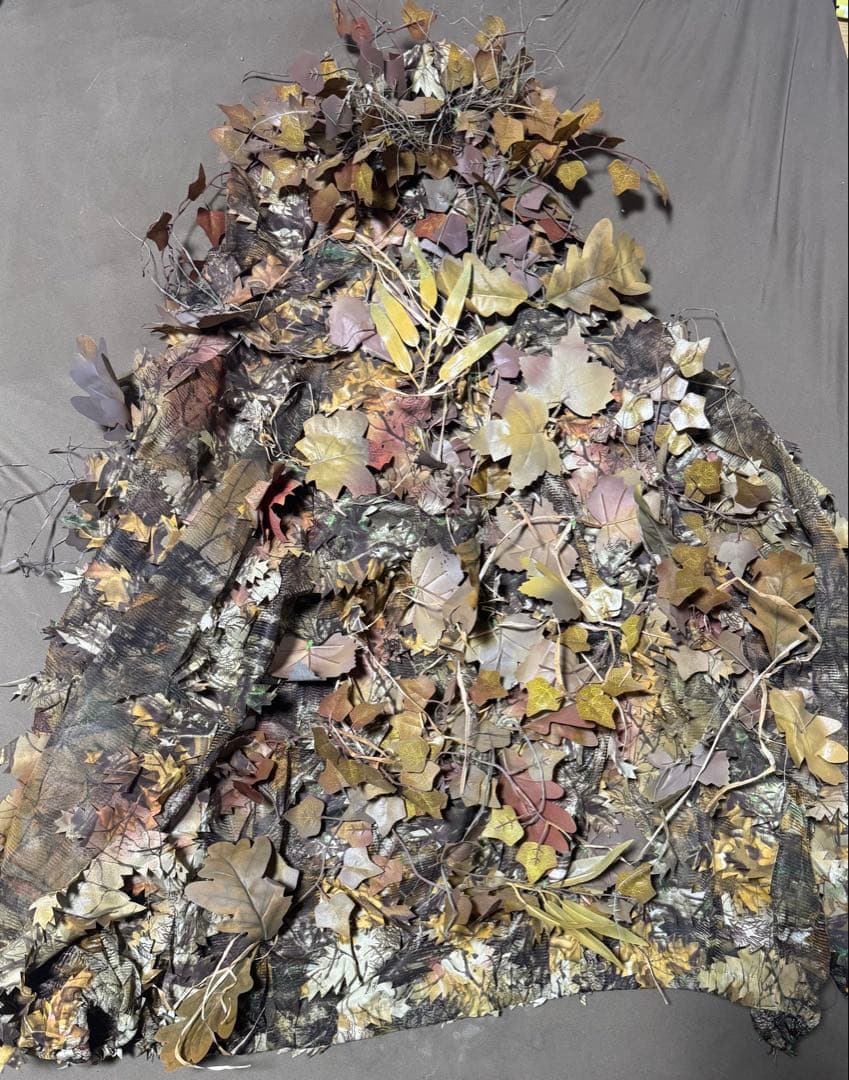 ハンドメイドギリースーツ　日本の紅葉後半　フリーサイズ