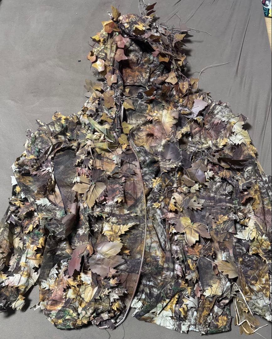 ハンドメイドギリースーツ　日本の紅葉後半　フリーサイズ