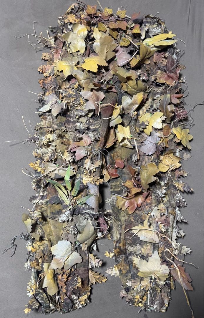 ハンドメイドギリースーツ　日本の紅葉後半　フリーサイズ