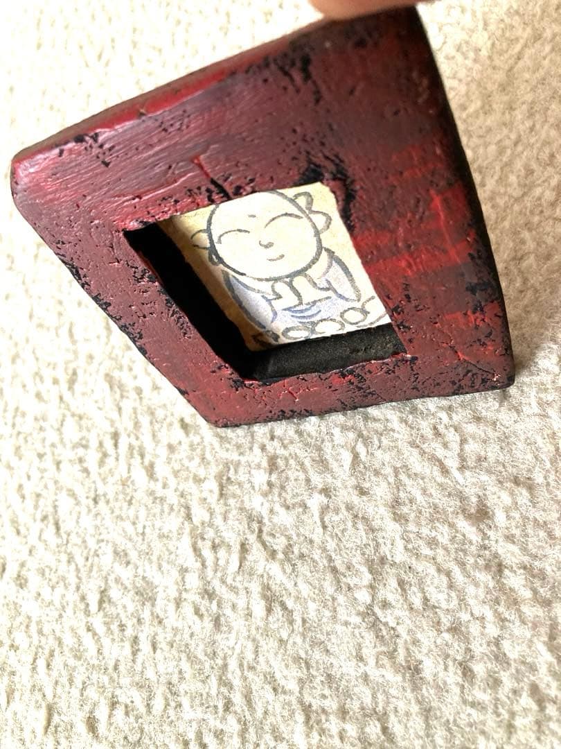 小林牧牛 作　仏像のイラストプレート