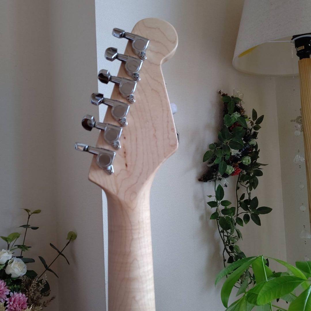 セルダー　エレキギター 赤 左利き用