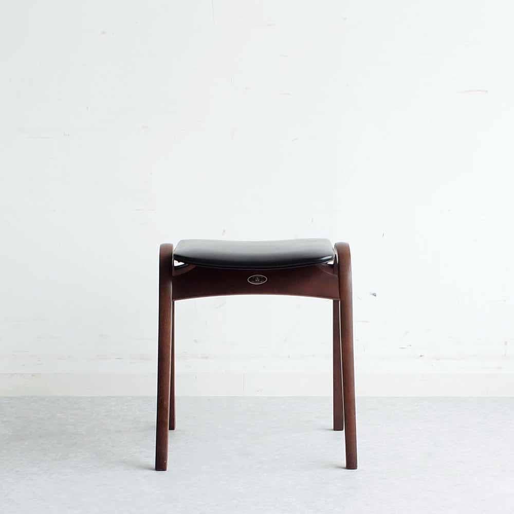 70s 80s 秋田木工 剣持勇 スツール B ヴィンテージ ZR24441