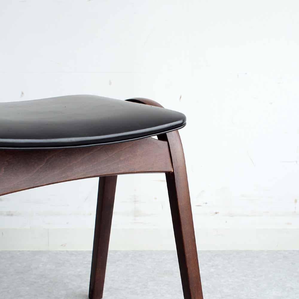 70s 80s 秋田木工 剣持勇 スツール B ヴィンテージ ZR24441