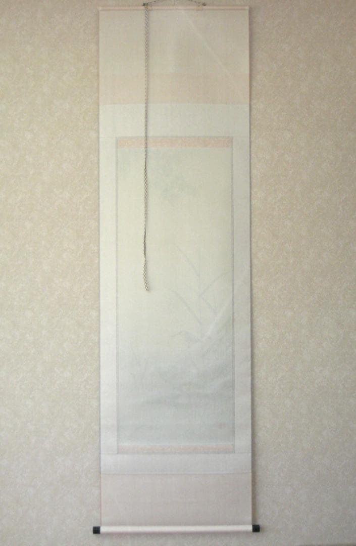 こ*り様 【真筆】掛け軸 掛軸　翡翠(かわせみ)◆柳沢寿江　太巻仕様・共箱・タト