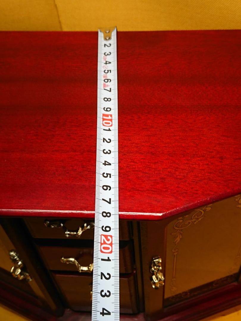 【美品】アクセサリーケース　置物　インテリア　工芸品　美術品　A2938