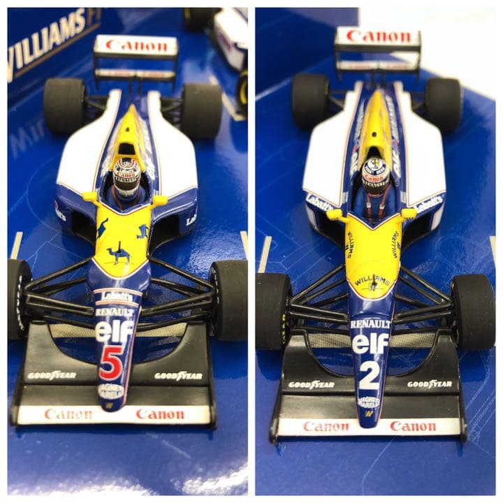 限定】 ミニチャンプス ウィリアムズ 1/43 F1 FW14B FW15C - メルカリ