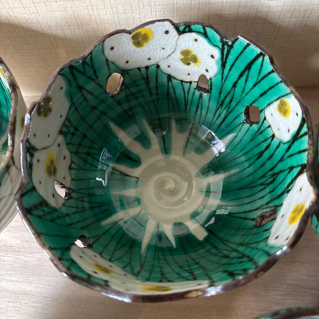 【えびちゃんさま専用】京都　尾形乾山　写し　小鉢　水仙