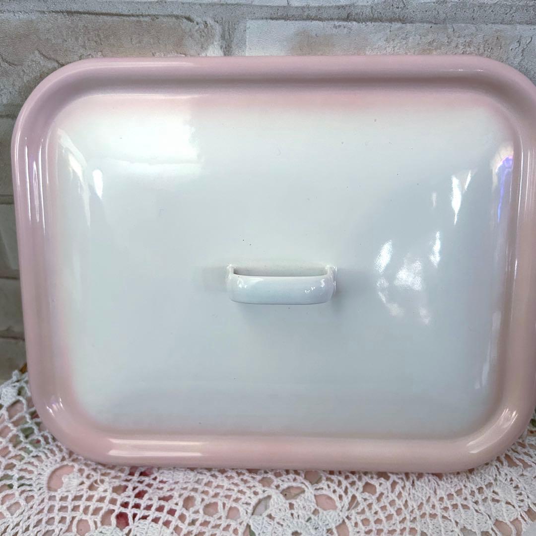 ♡ imane イマン プリンセスローズ ホーロー ミディ缶 BOX缶 ♡