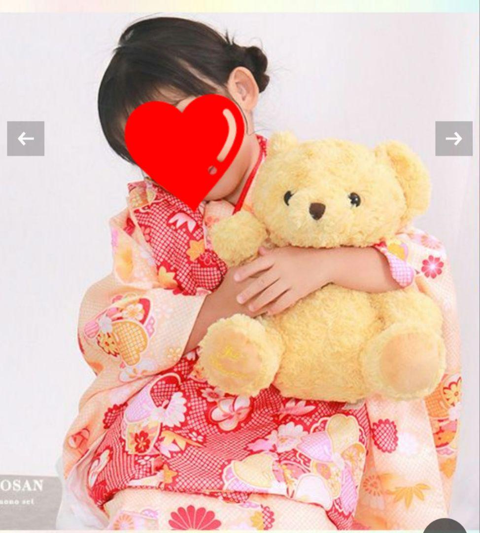 新品！豪華9点フルセット 七五三　3歳　被布　子供着物　女の子