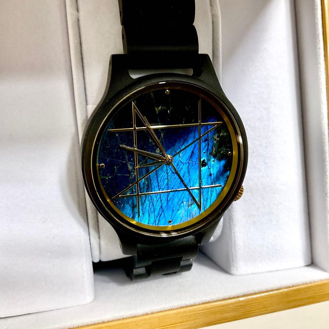 NOZ 腕時計　ラブラドライト42mm 美品【送料無料】