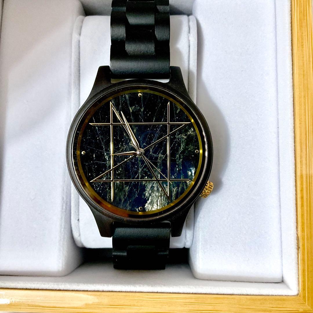 NOZ 腕時計　ラブラドライト42mm 美品【送料無料】