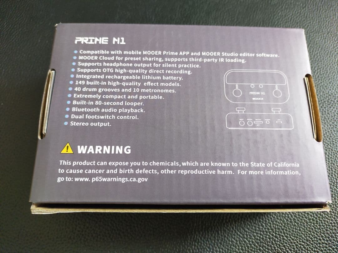 【美品】MOOER（ムーアー） PRIME M1 マルチエフェクター