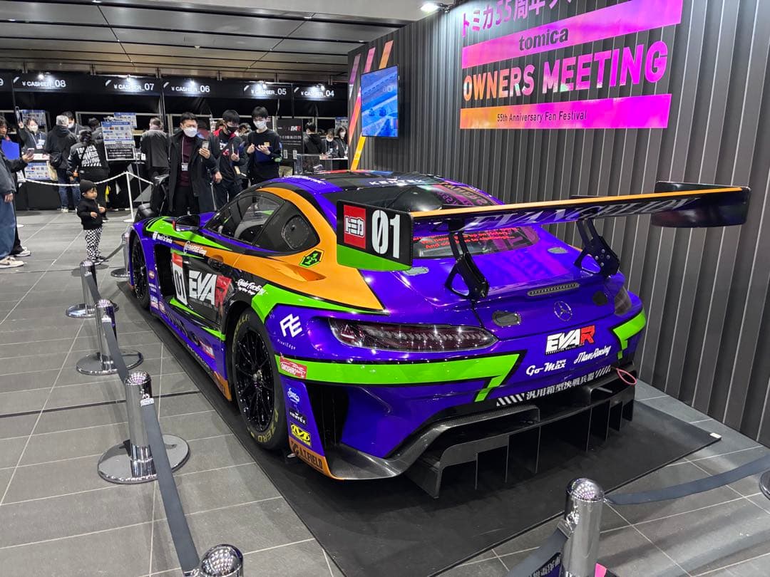 限定品】トミカプレミアムRacing エヴァRT初号機 AMG GT3 EVO - メルカリ