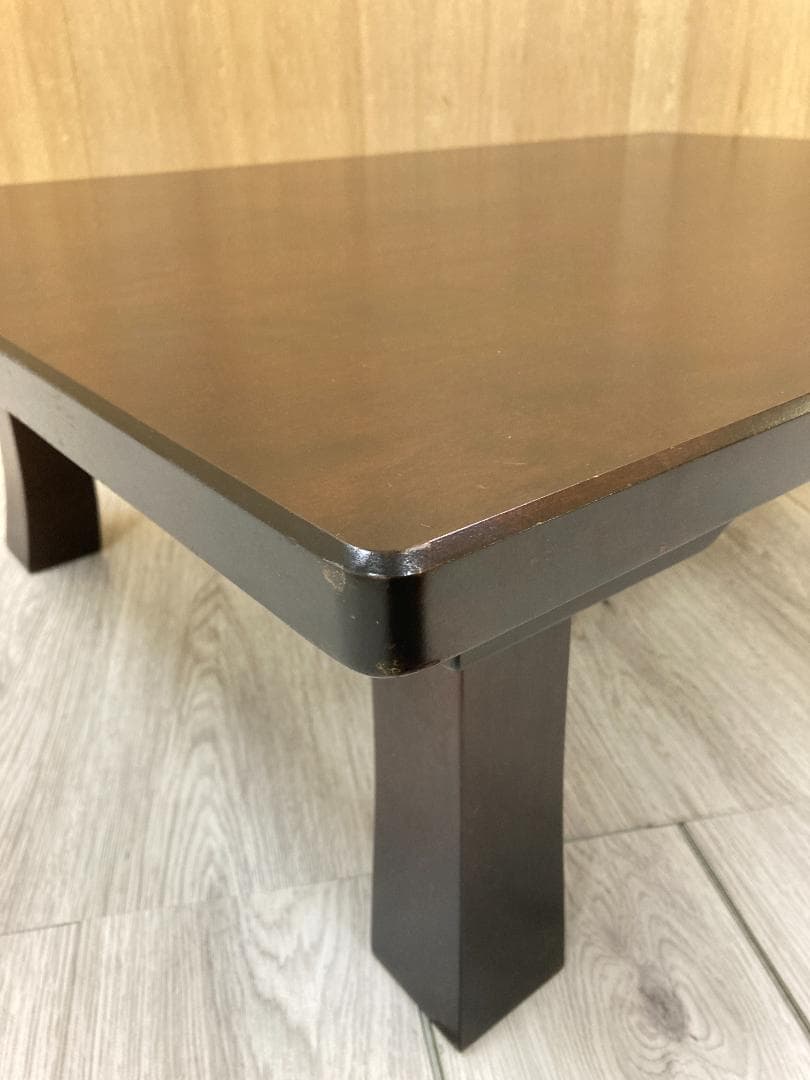 北海道民芸家具　折り畳み　座卓　センターテーブル　樺材　カバ材