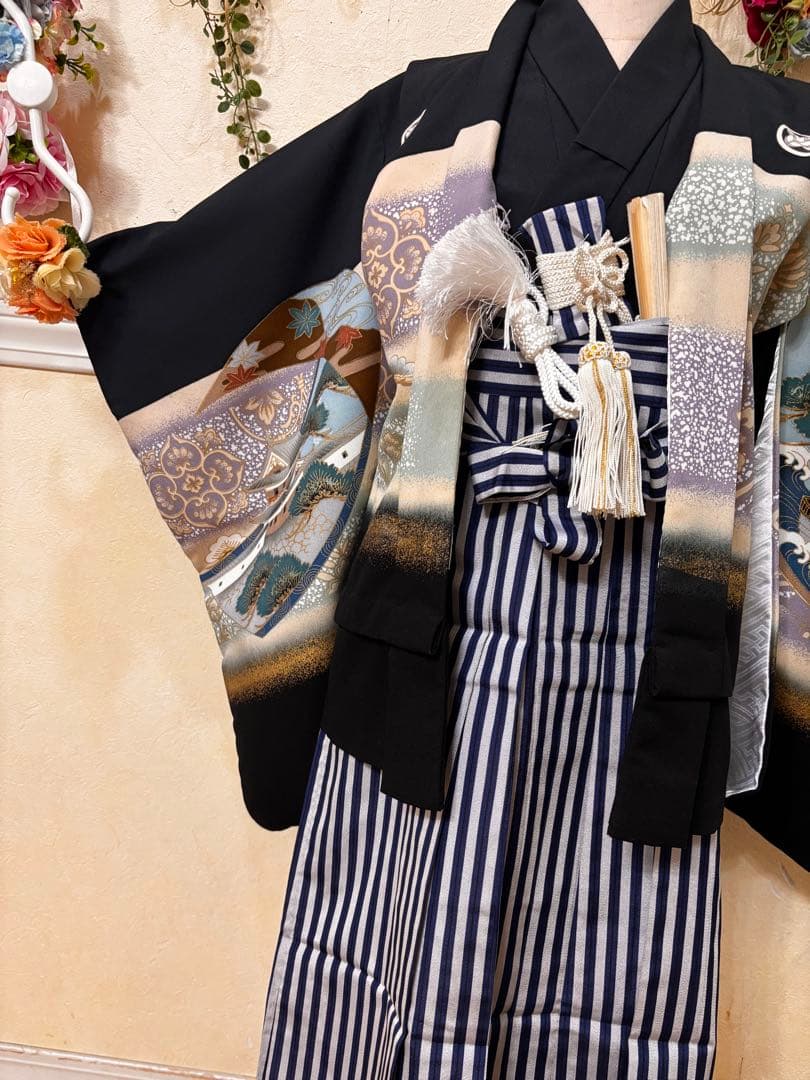七五三五歳‼️完全️フルセット鷹凛々しい‼️お家からは揃えるなし