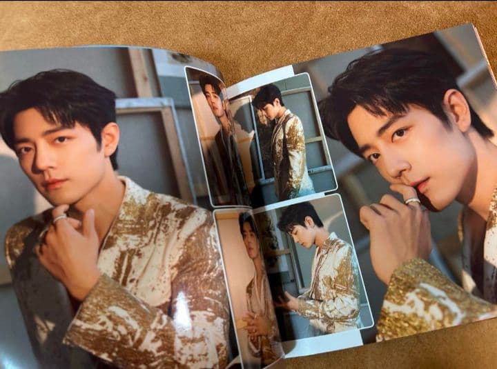 肖戦　2024年シリーズ(一)最新肖戦ロン毛写真集　34p