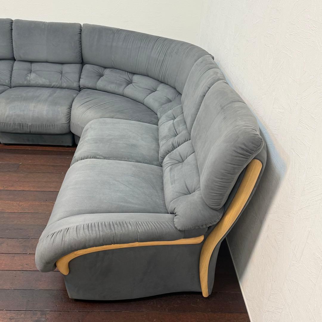 H110K21a カリモク karimoku ZT47 コーナーソファ 22年製