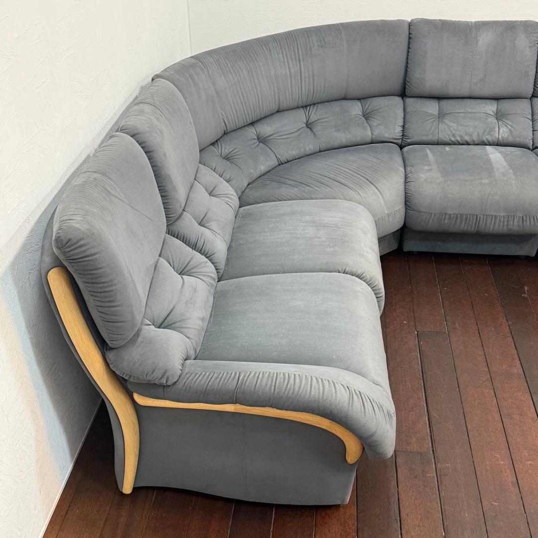 H110K21a カリモク karimoku ZT47 コーナーソファ 22年製