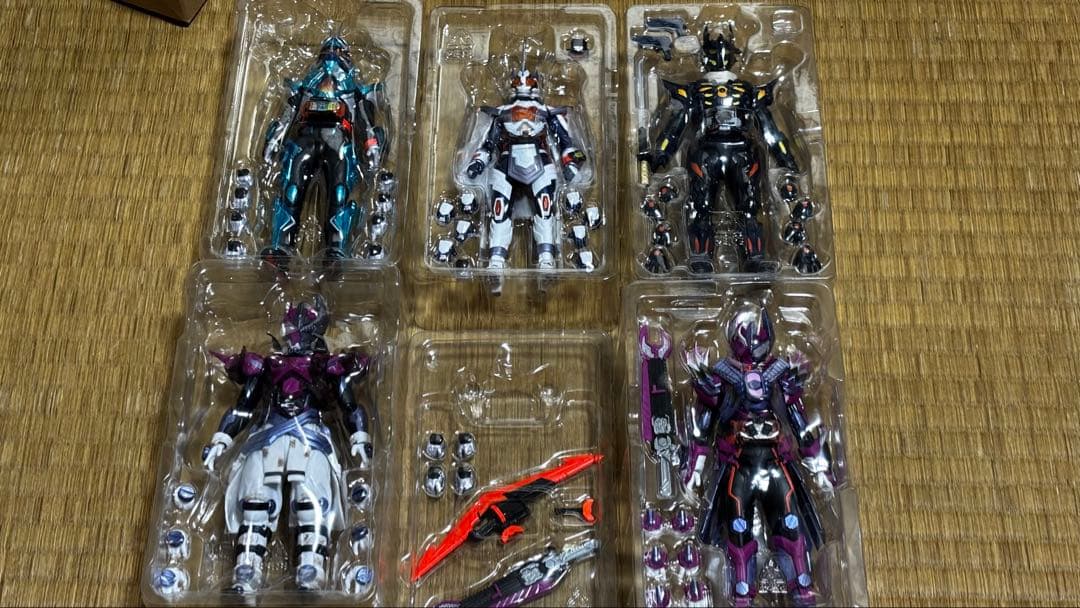 \"値下げ大歓迎\" S.H.Figuarts ガッチャード系 5点セット