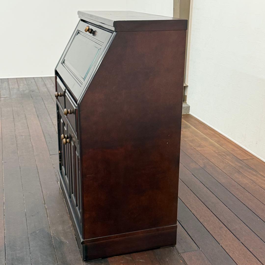 H21K43 桜の家具 民芸家具 ライティングビューロー