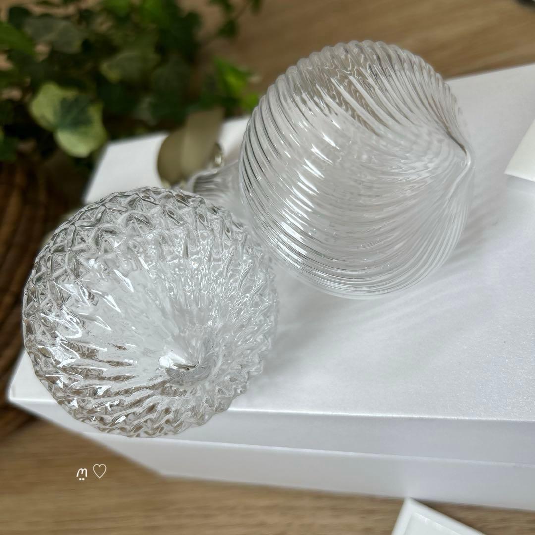 ヴァンクリーフ&アーペル　ノベルティVENINIガラス製オーナメント2個組ギフト