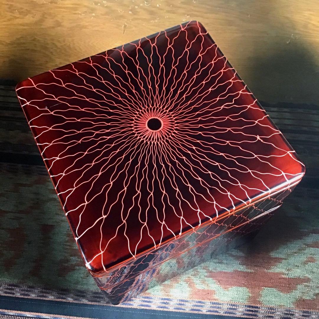 『メルうー特価』　越前塗　三段重