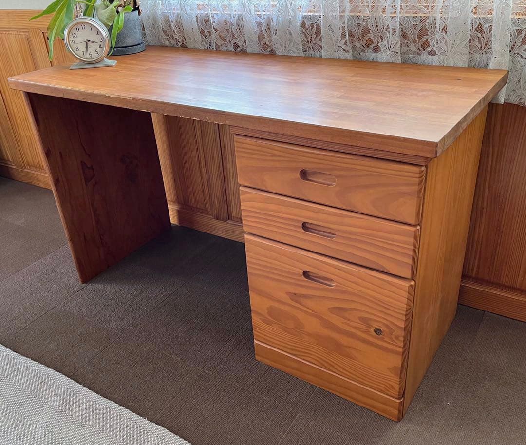 木製デスク① 引き出し付き DIY