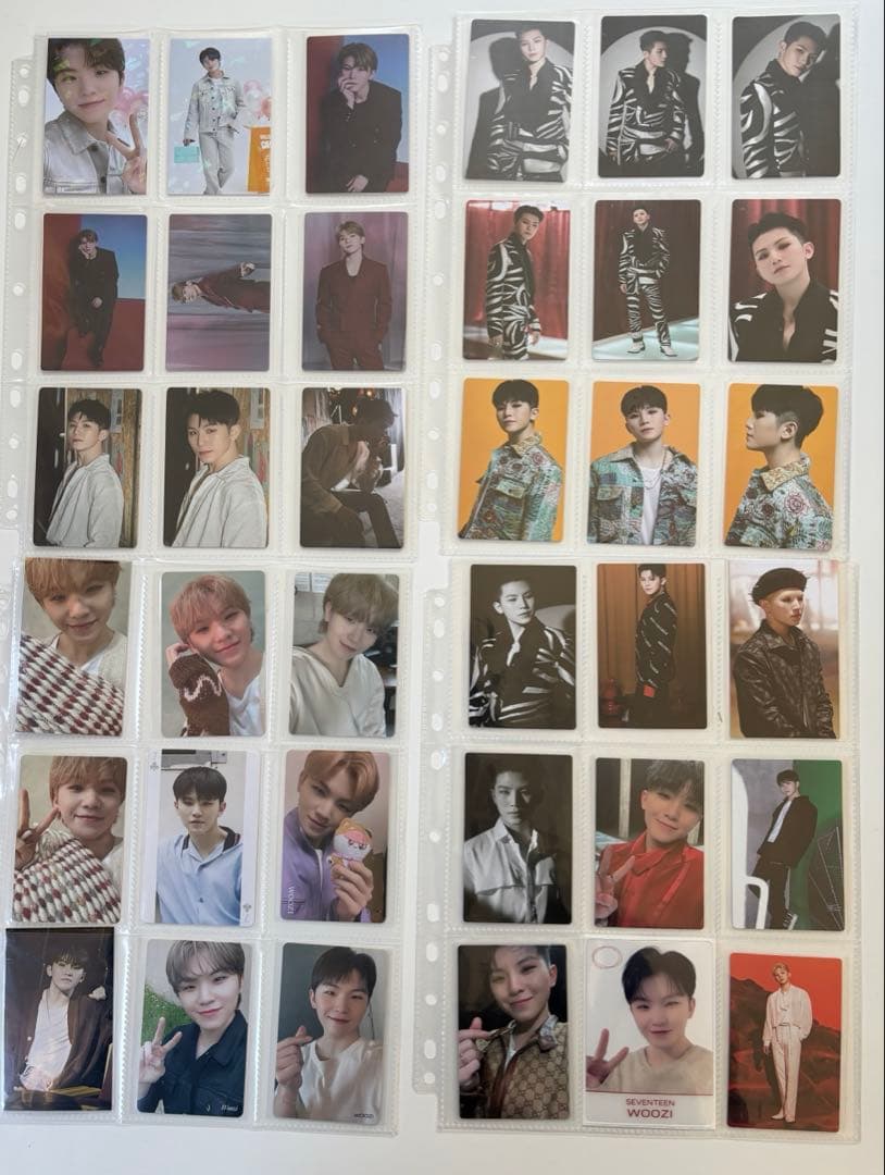 t*w様 SEVENTEEN WOOZI ウジ　トレカ　カード　大量　引退品