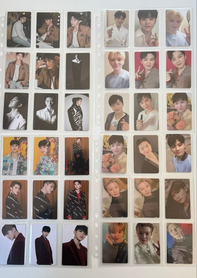 t*w様 SEVENTEEN WOOZI ウジ　トレカ　カード　大量　引退品