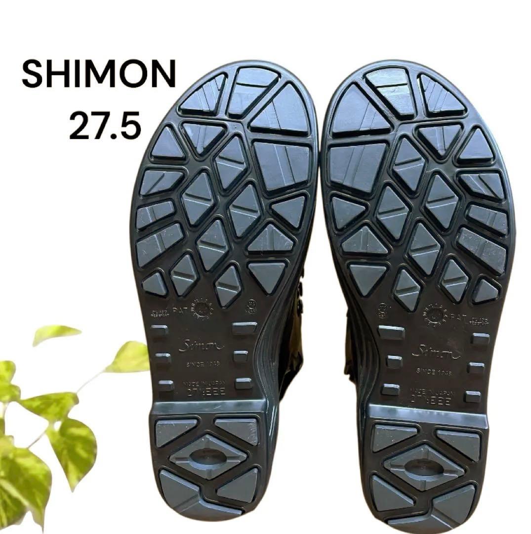 SHIMON シモン　安全靴　半長靴　警察官着用タイプ　警備靴