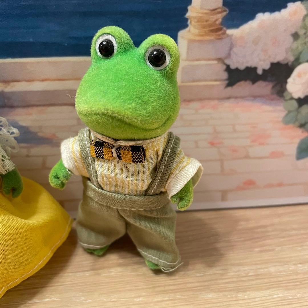 カエル 2体セット シルバニアファミリー - メルカリ