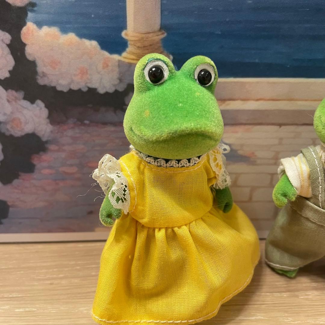 カエル 2体セット シルバニアファミリー - メルカリ