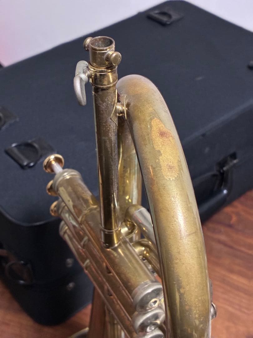 希少品】A. Courtois Paris フリューゲルホルン ノーラッカー - メルカリ