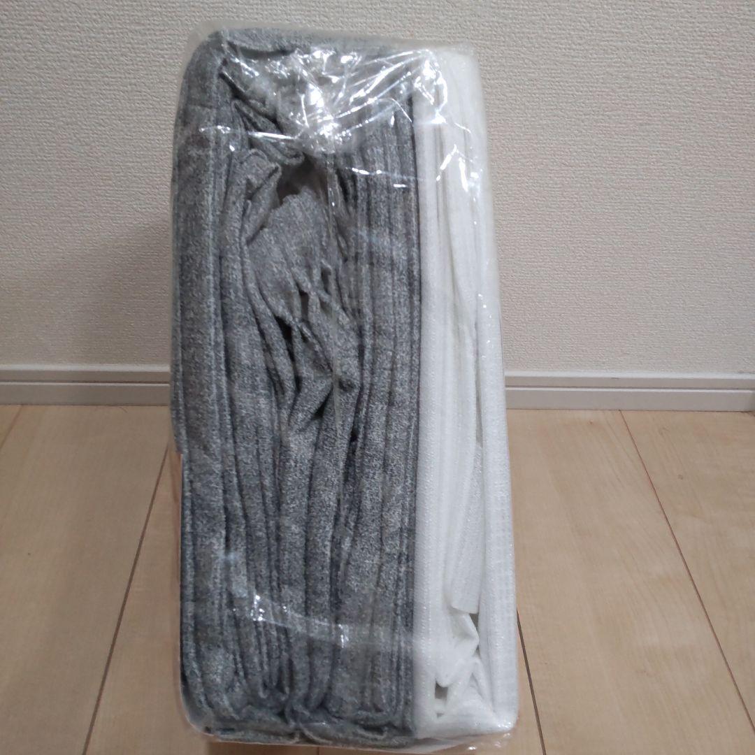 カインズ 厚手カーテン レースカーテン 4枚組セット 100×230 グレー