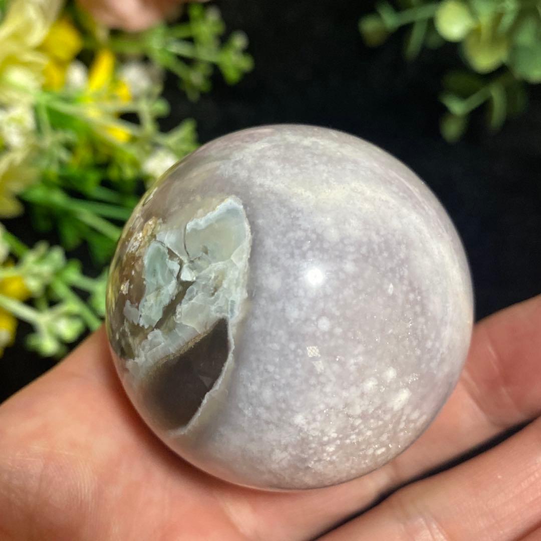 グリーン桜瑪瑙with夜桜 スフィア ④