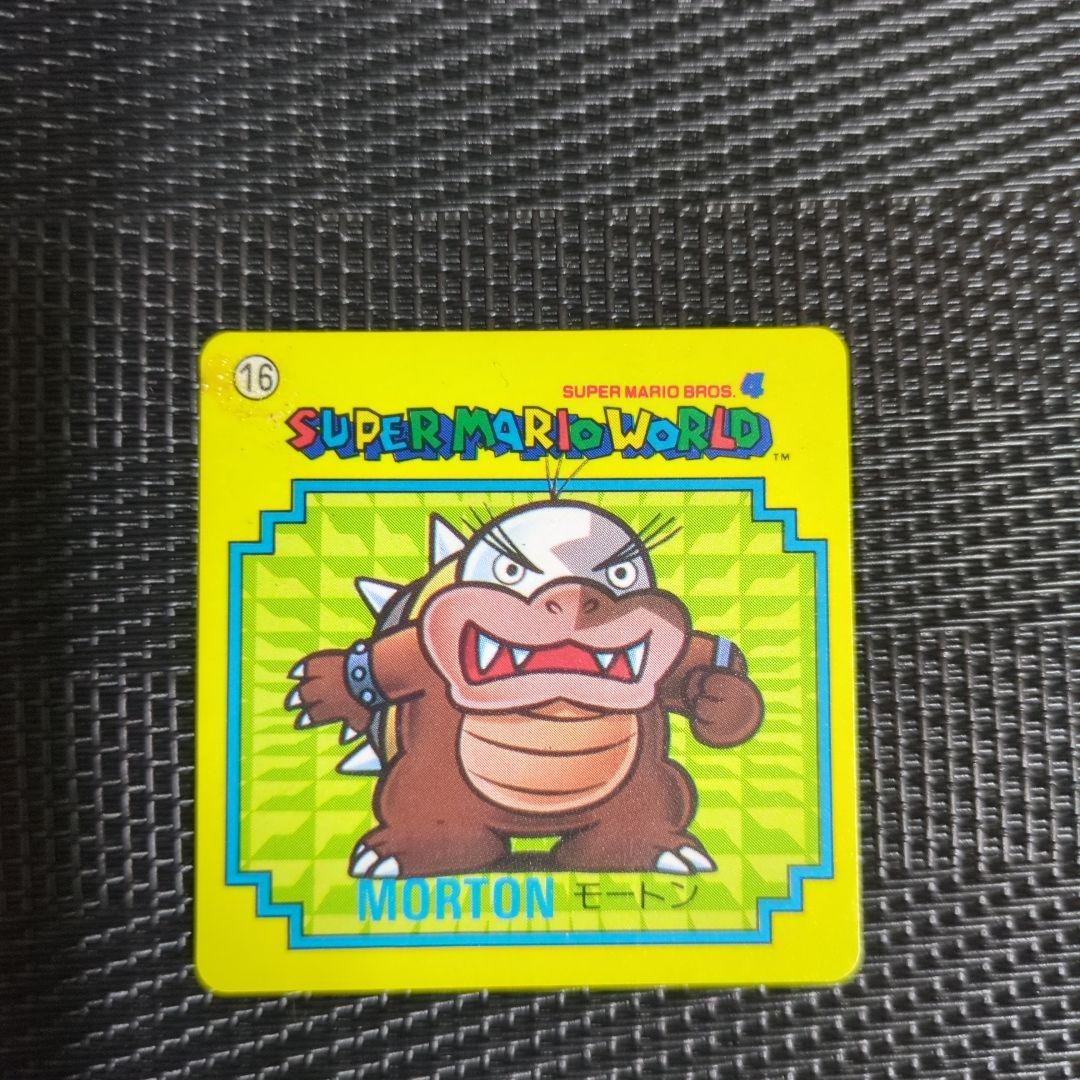 1990年発売 スーパーマリオワールド カード キラマグネット4枚目
