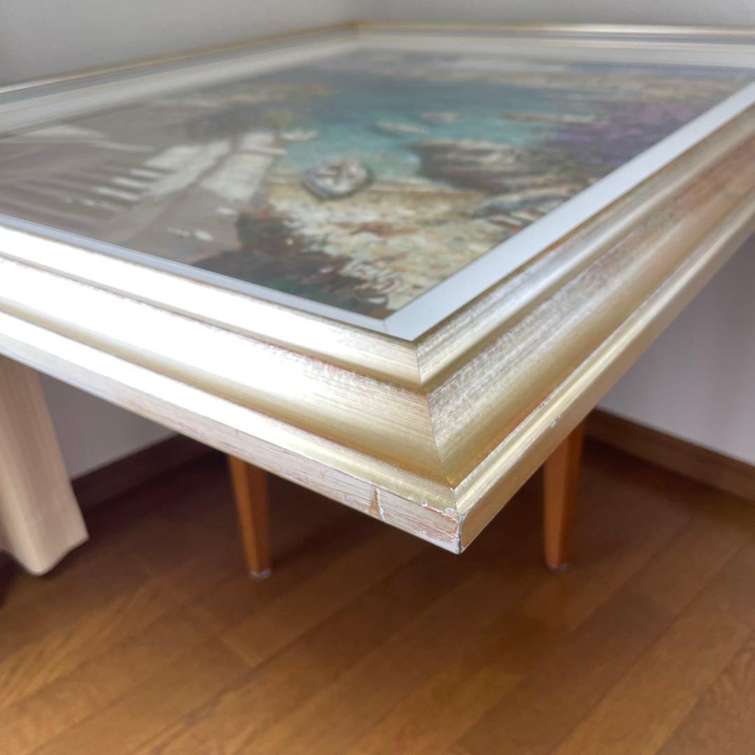 【ジョム様】【絵画 / 油絵】額付き タイトル 心奪われて