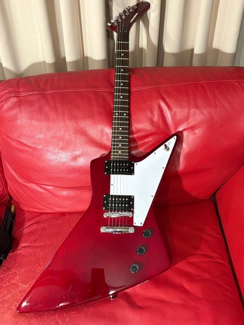 エクスプローラータイプ エレキギター　チェリーレッド Gibson Explorer '76 Cherry 1997 <ギブソン>｜平野楽器 ロッキン