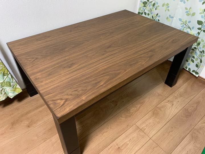 【送料込‼︎】最終処分『家具調こたつ』120×80 モダンデザイン　ウォルナット