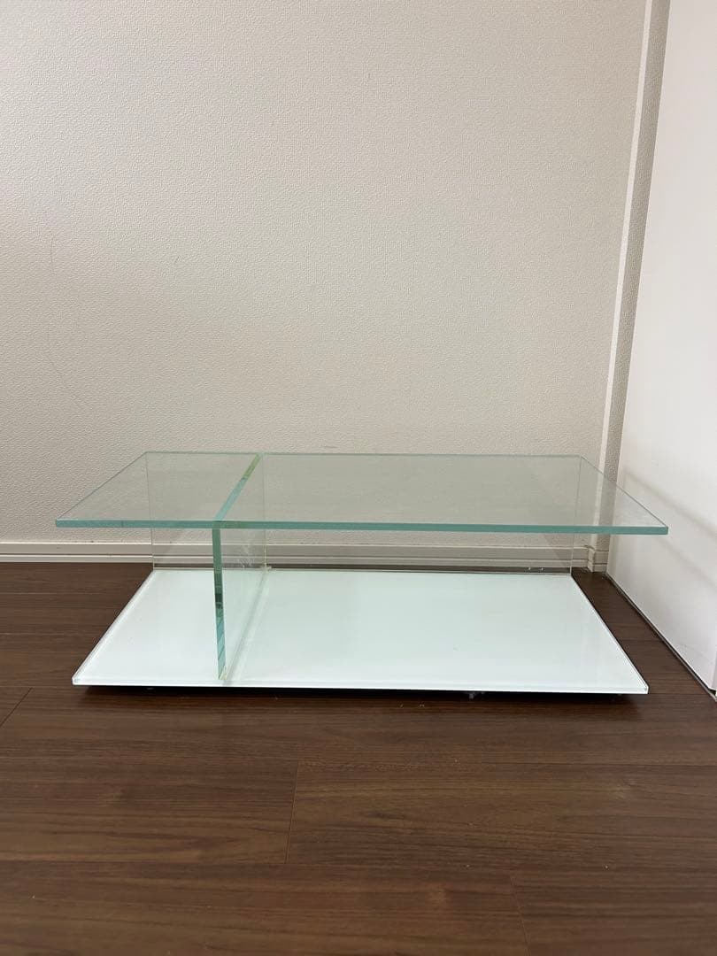格安‼️カッシーナ・イクスシー　ガラス製ローテーブル269 MEX