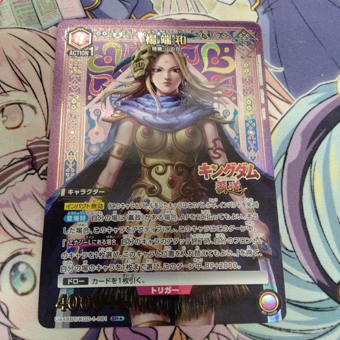ユニオンアリーナ 楊端和 SR☆ パラレル キングダム - メルカリ
